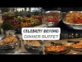 Celebrity beyond dinner buffet at the oceanview cafe