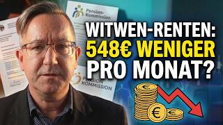 Renten-Schock: Werden Witwen jetzt 548 EUR gestrichen?