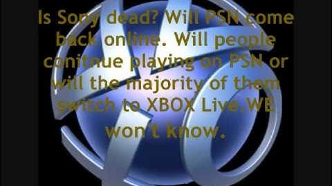 Update on PlayStation Network Outage - 4