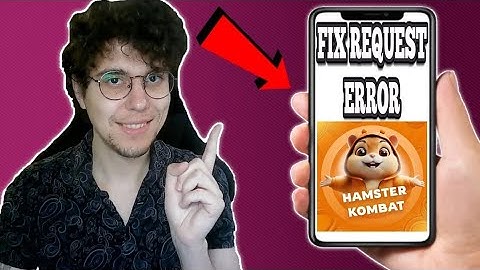 How To Fix Request Error In Hamster Kombat