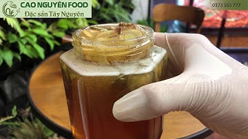 Hướng dẫn chi tiết sâm ngọc linh ngâm mật ong rừng
