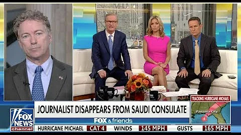 Sen. Paul Discusses Saudi Arabia, Foreign Policy, And Political Rhetoric - Oct. 10, 2018