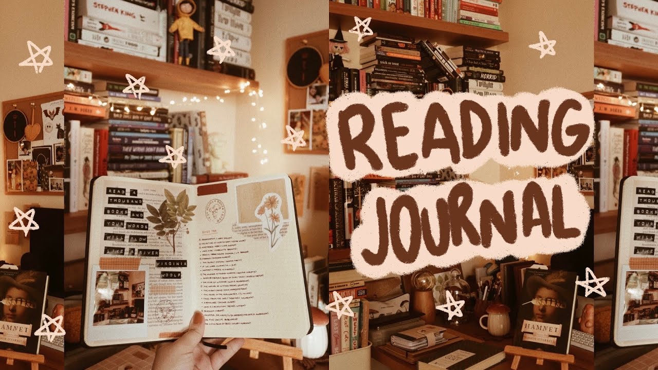 ✨vlog: reading journal (onde organizo minhas leituras) 🤎