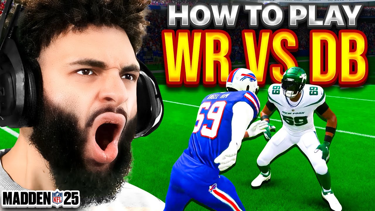 HOW TO PLAY WR VS DB IN MADDEN 25!! THE BEST GAMEMODE TO PLAY IN MADDEN