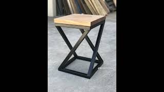 stylish stool for home / how to make it round type stool/ making a modern design new design