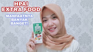 Review EXTRA FOOD! teryata bayak  manfaatnya