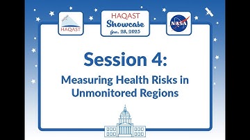 HAQAST Showcase - Session 4: Measuring Health Risks in Unmonitored Regions