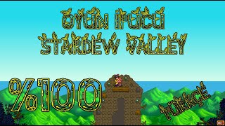 Stardew Valley 1.5 Türkçe #34  Oyunu Bitirdik %100 | Oyun Sonu Sinematiği Dahil