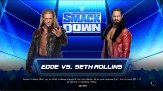 WWE 2K22 - Edge Vs. Seth Rollins | Gameplay | Xbox Series S  screenshot 2