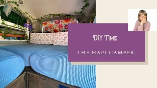 Adding back cushions to my minivan camper van.