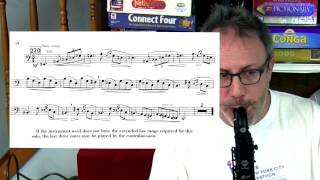 Bass Clarinet Orchestral Excerpt: Khachaturian Piano Concerto