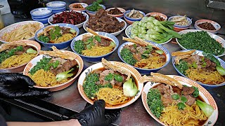 A recipe passed down from generation to generation! Taiwanese meat noodles / Korean street food