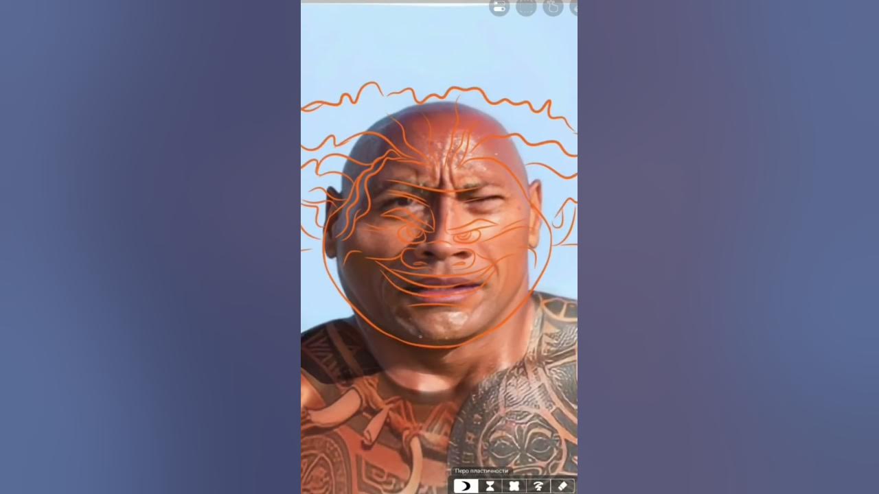 Disney characters transformation ✨I mixed Dwayne Johnson & Maui In Moana ✨#shorts