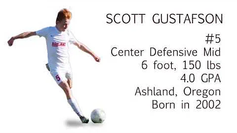SCOTT GUSTAFSON - Varsity Soccer Highlights - Clas...