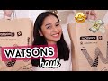 WATSONS HAUL 2019! (Press-On Nails, Skincare & More!) | ThatsBella