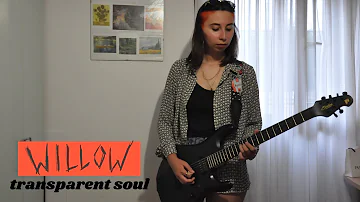 WILLOW - t r a n s p a r e n t s o u l feat. Travis Barker (guitar cover)