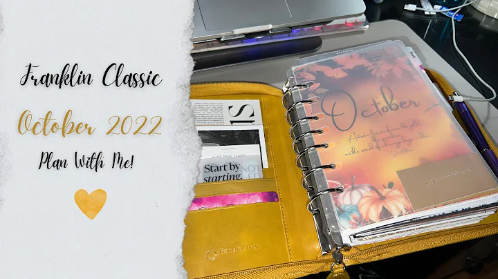 Franklin Classic Planner || OCTOBER 2022 PLAN WITH...