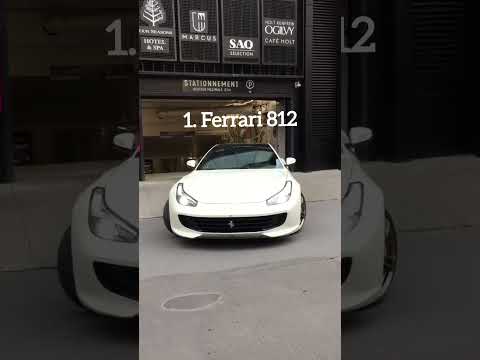 Top3 fastest supercars