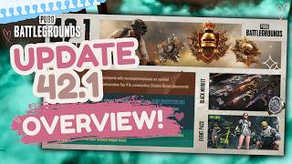 PUBG Update 42.1 - Interactive Smoke, Blue Zone Revamp & SLR Buffs