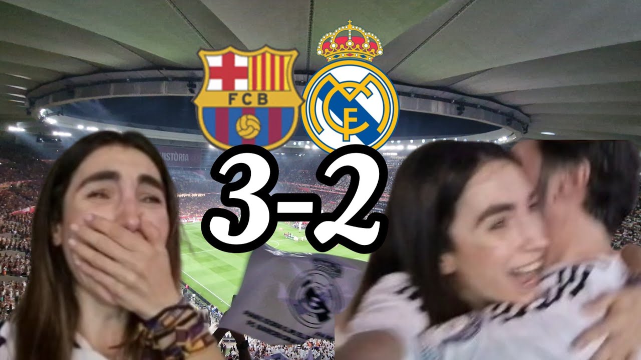 DIMOS la CARA ❤️‍🩹 Barcelona 3-2 Real Madrid en la Cartuja 💜 REACCIÓN MADRIDISTA a la FINAL de COPA
