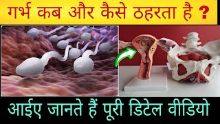 पीरियड्स के कितने दिन बाद महिला प्रेग्नेंट हो सकती है|conception process| Ovulation & Pregnancy