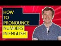 How to Pronounce Numbers in English - British Accent Training