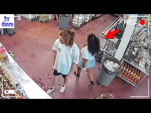 فيديو 20 لحظة لا تصدق تم التقاطها بكاميرا CCTV