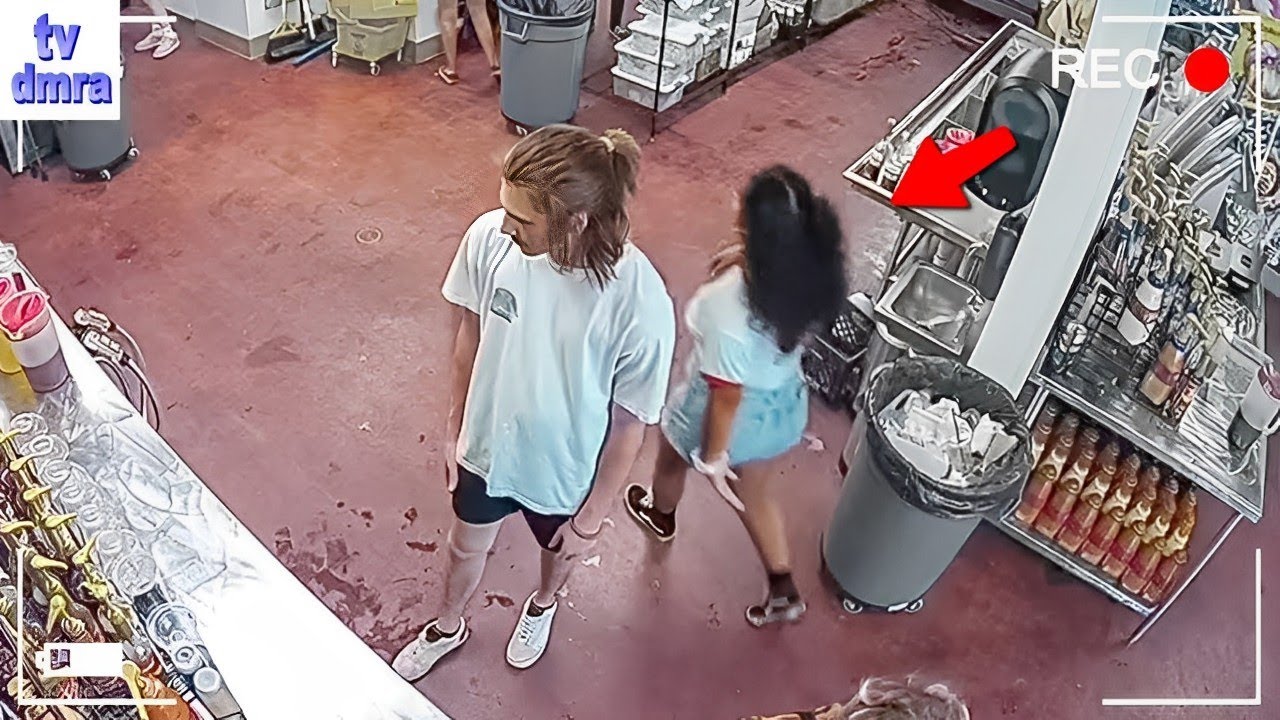 20 невероятных моментов, снятых на камеру видеонаблюдения