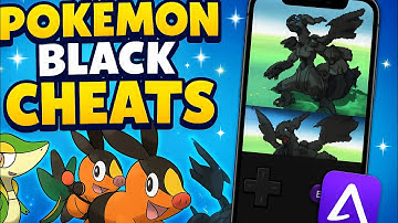 How to Add Cheats in Pokémon Black on Delta App (iOS) | Easy Guide + Cheat Codes PDF!