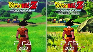 Dragon Ball Z: Kakarot Remastered - PS4 vs PS5 Graphics Comparison (4K 60fps)