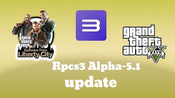 Rpcs3 Emulator Alpha 5.1 update release | GTA V On rpcs3 emulator | Rpcs3 PS3 emulator