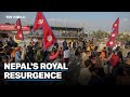 Nepalese protesters want king back on throne