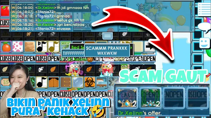 [Facecam Video] SCAM PRANK XELINN , DAPET 2 GAUT  ...