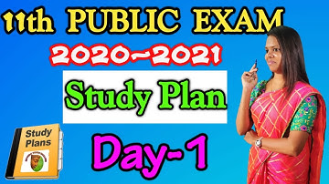 11th public Exam 2021 | Study Plan Day-1 | Pathway to Score High Marks #Mythrayogichealing