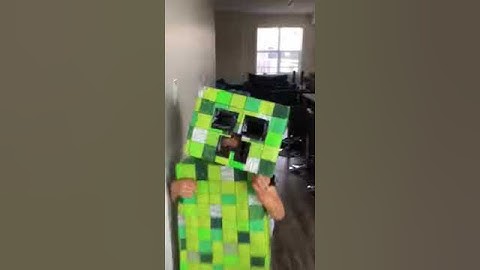 Creeper Costume DIY