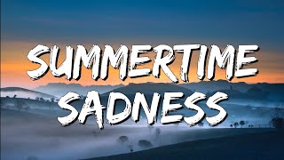 Lana Del Rey - Summertime Sadness (Lyrics) [4k]