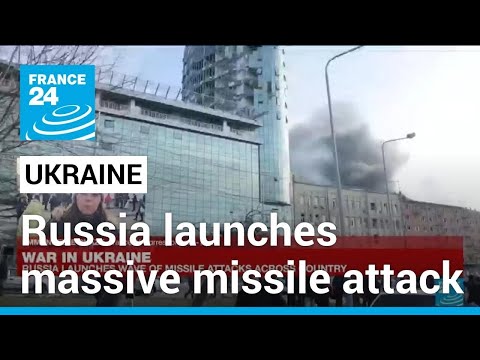 War in Ukraine: Russia launches wave of missile attacks across country • FRANCE 24 English