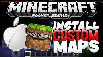 How To Download & Install Maps For MCPE 2020 / IOS & Android / Minecraft Bedrock Edition