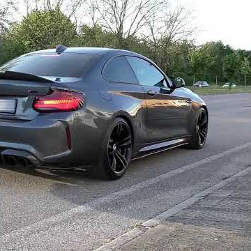BMW M2 Remus Exhaust   Hjs Downpipe Sound & Acceleration
