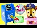 Paw Patrol Chase Learns to Use Magic Mailbox and Wins Biggest Toys Ever