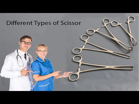 Video: Types of scissors and their purpose