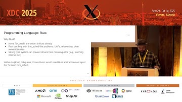 XDC 2025 | GPU Job Scheduling in DRM: Past, Present and Future - Philipp Stanner