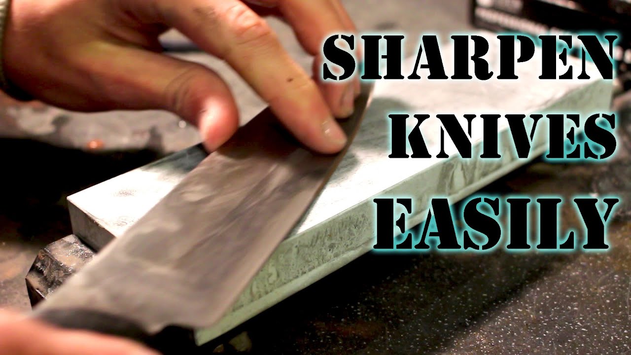 The Easiest Way To Make Any Knife Razor Sharp