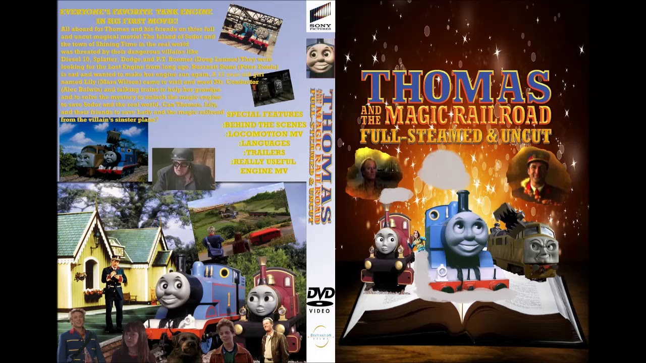 Thomas And The Magic Railroad Dvd Disc