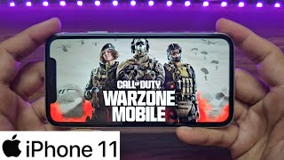 COD Warzone Mobile (iPhone 11) | Better than Android