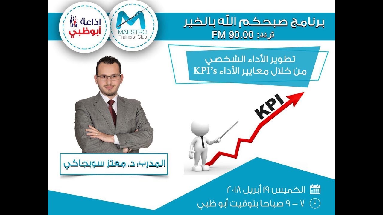 لقاء إذاعي في برنامج صبحكم الله بالخير على إذاعة أبو ظبي