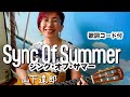 Sync Of Summer / 山下達郎 ギター弾き語り カバー【歌詞コード付】キリン 午後の紅茶 CMソング(145曲目)