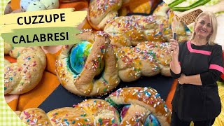 CUZZUPE CALABRESI  ‘CU L’OVA ANTICA RICETTA DI PASQUA-CUDDURACI -GUTE-CUCULI-CICILIU-NGUTE