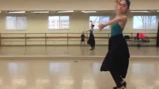 Alyssa Solo Rehearsal - Sevillanas