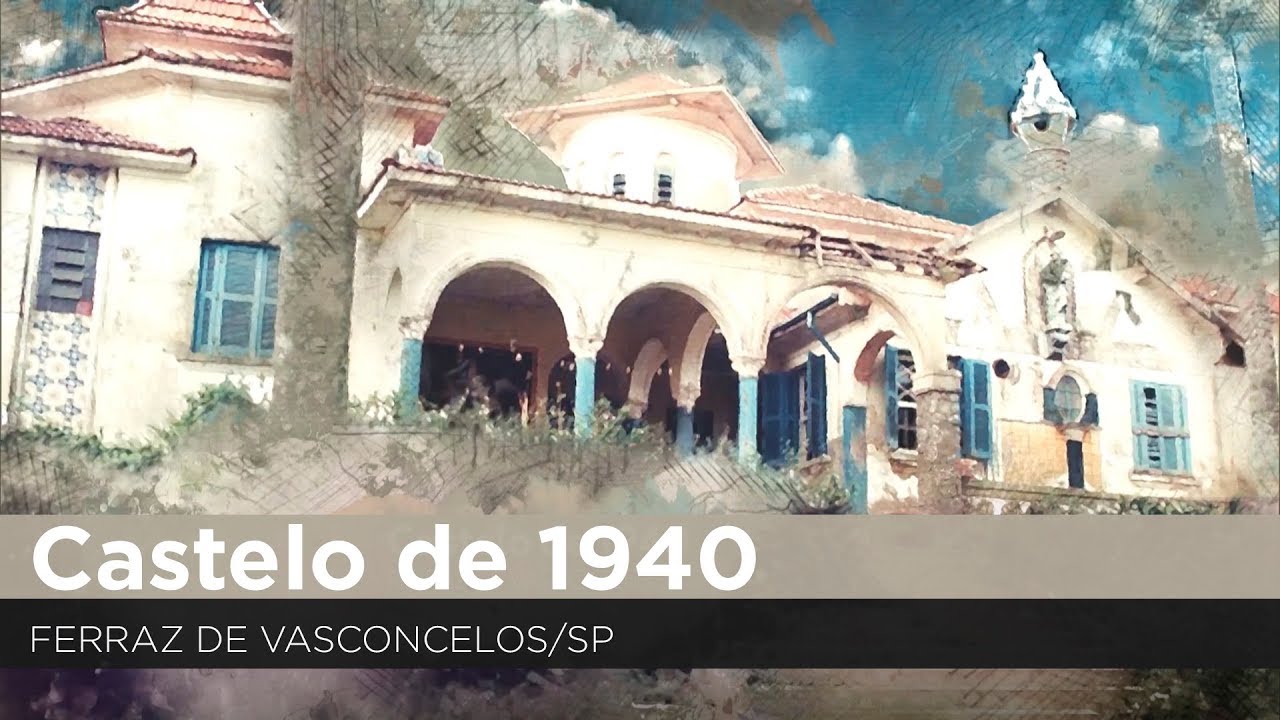 Castelo de 1940 em Ferraz de Vasconcelos/SP TV Diário YouTube Castelo de 1940 em Ferraz de Vasconcelos/SP TV Diário YouTube